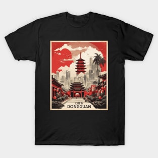 Dongguan China Vintage Poster Tourism T-Shirt